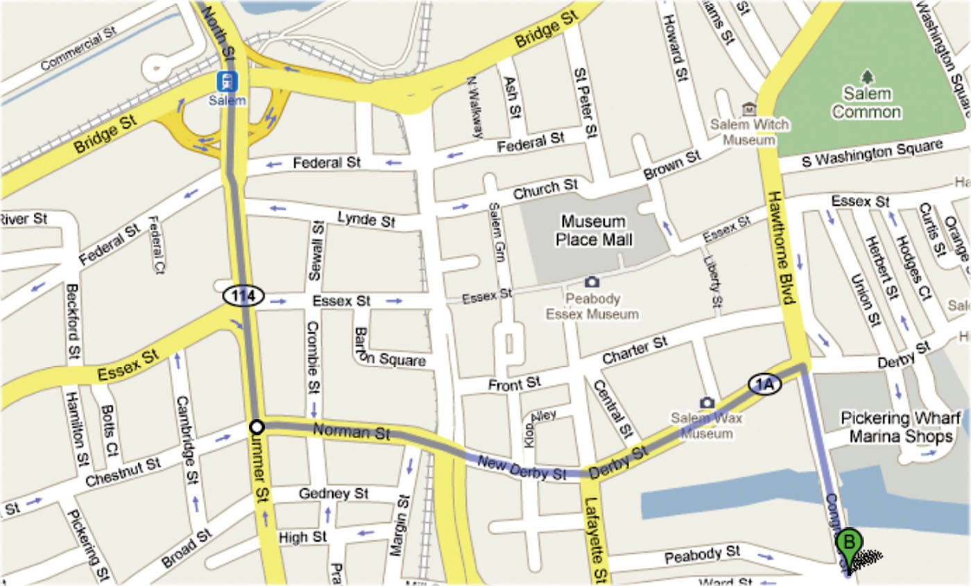 Driving Directions to The Harp Connection