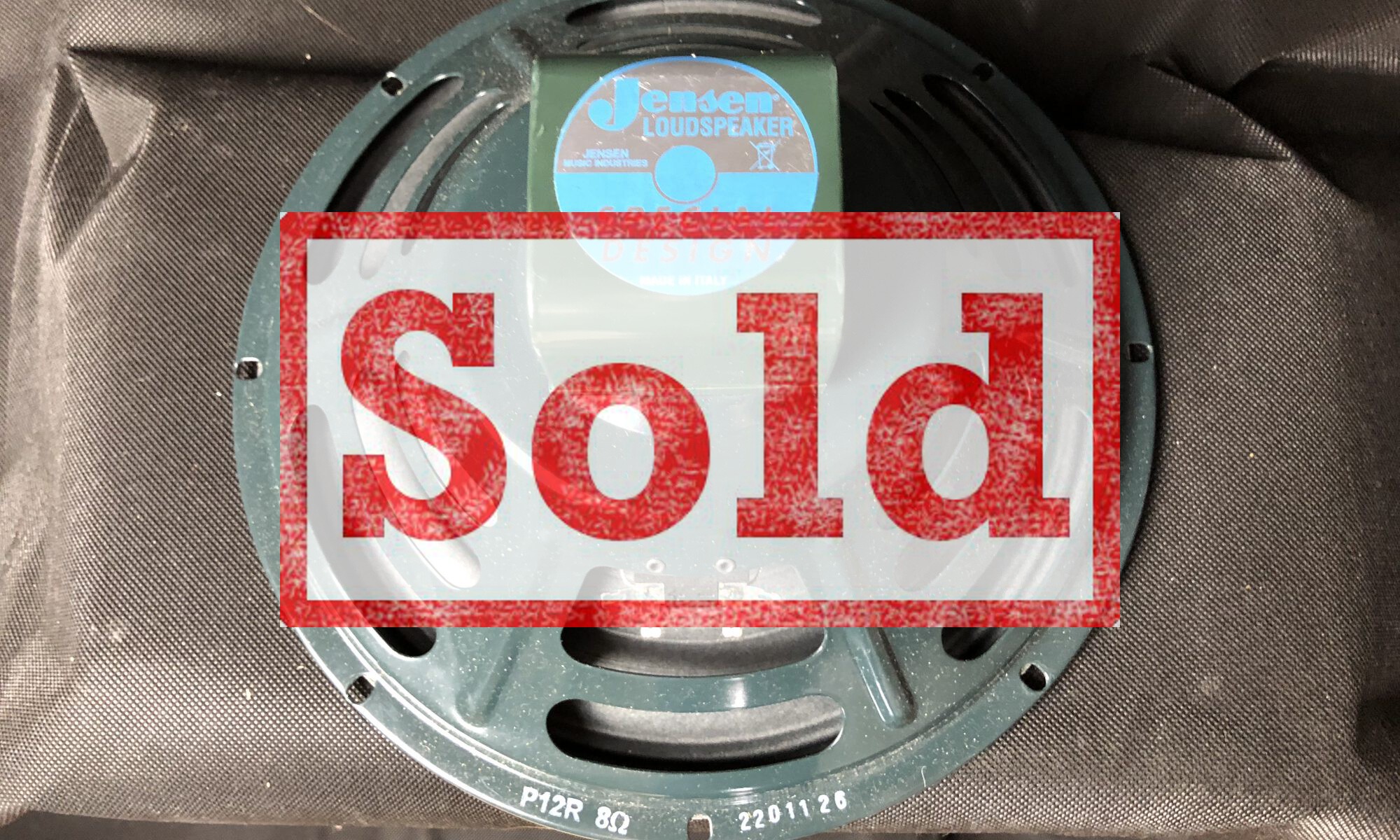 Jensen P12R (2011) Harpsucker Amps & Parts