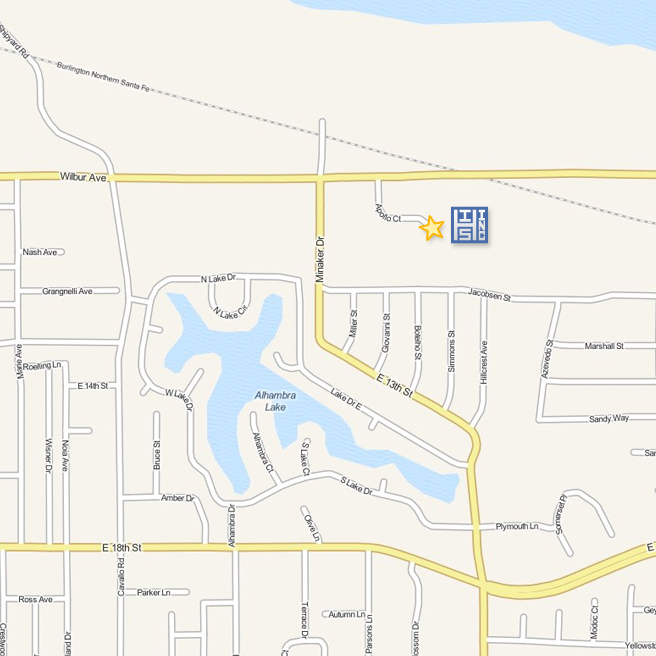 Harrison Industrial Services Inc. Street Map