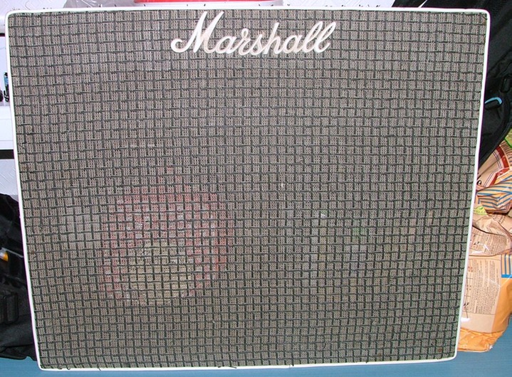 Marshall combo grille cloth Harrison Fine Woodwork Lee Harrison