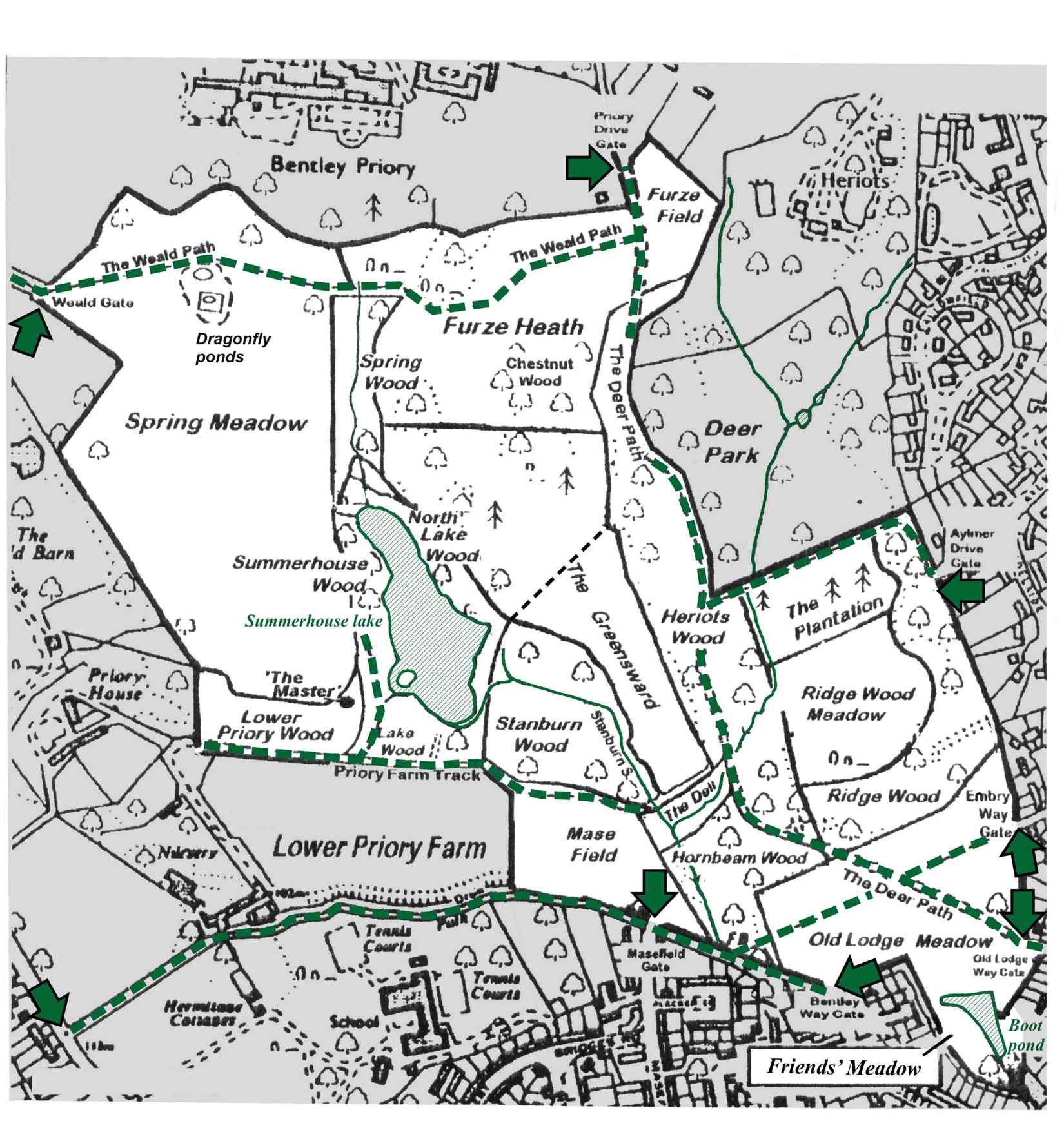 Bentley Priory Nature Reserve Harrow Nature Conservation Forum