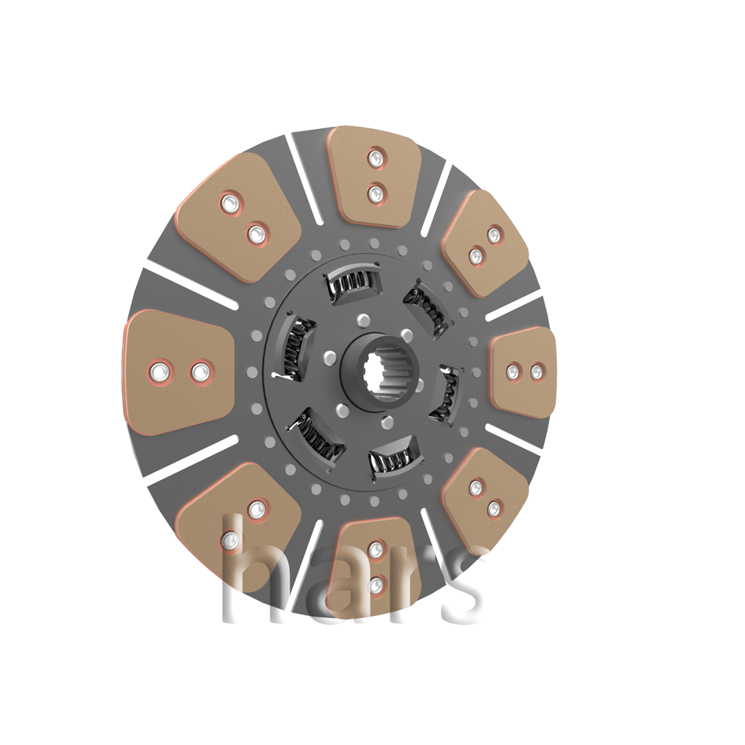 FIAT Clutch plate with torsion spring bronze 8 pairs of pads