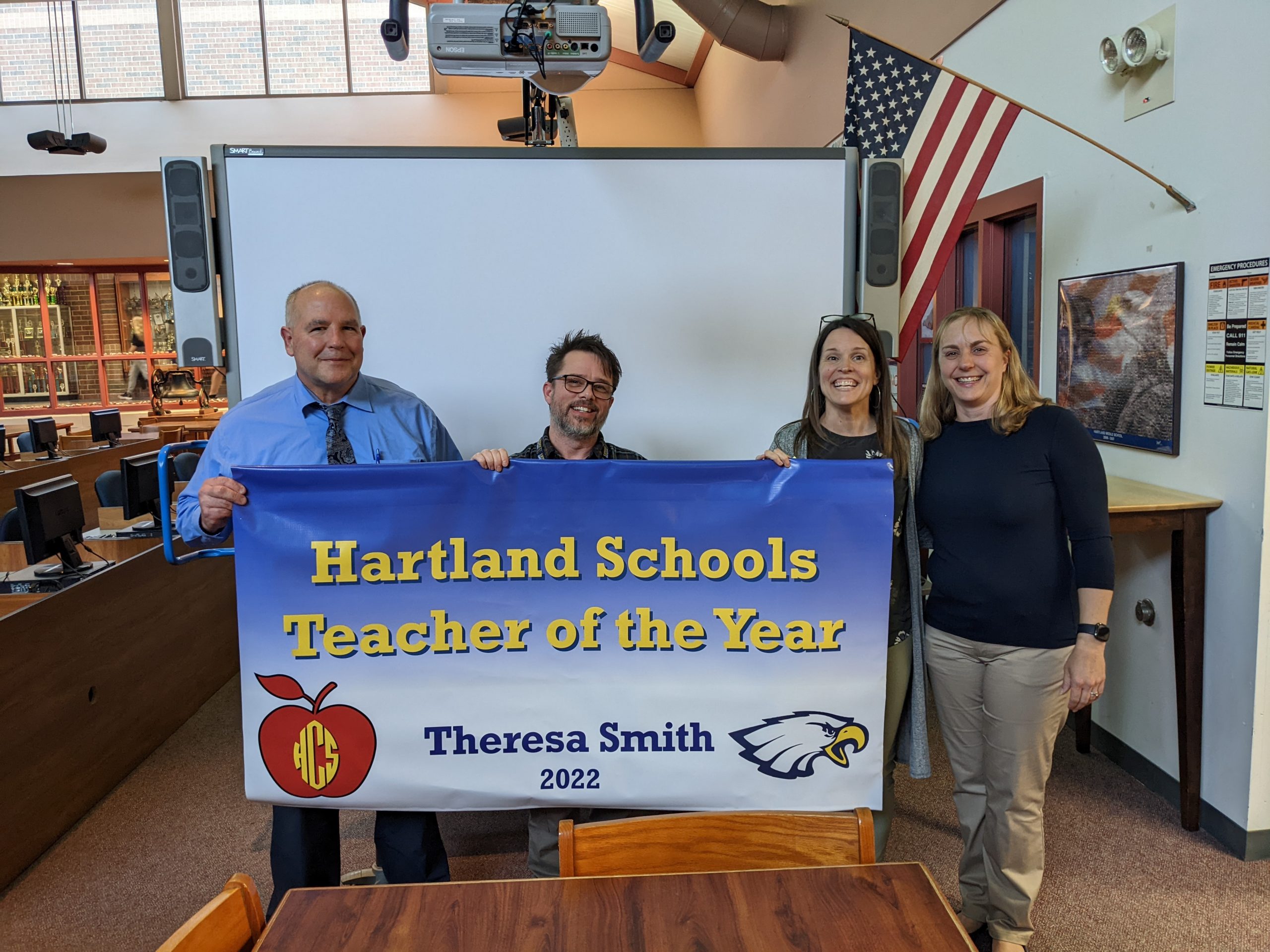 Theresa Smith Named Hartland Consolidated Schools Teacher of the Year