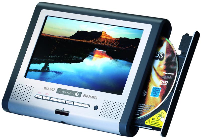 Kino für unterwegs Portabler 7Zoll TabletStyle DVDPlayer von