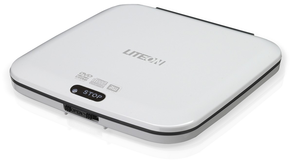 Externer DVDBrenner von LiteOn jetzt auch als TopLoader Hartware