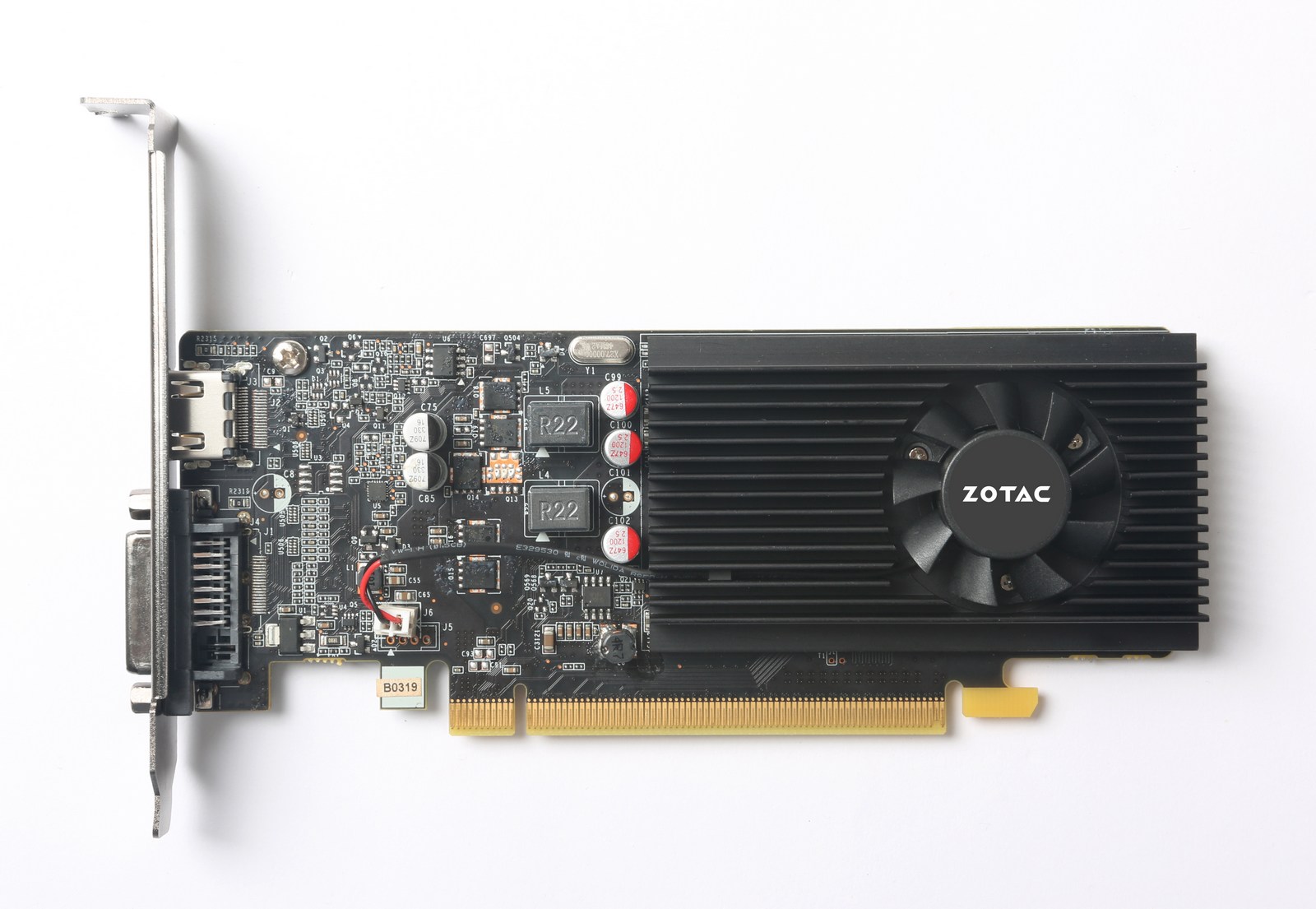 Zotac GeForce GT 1030 Front Hartware