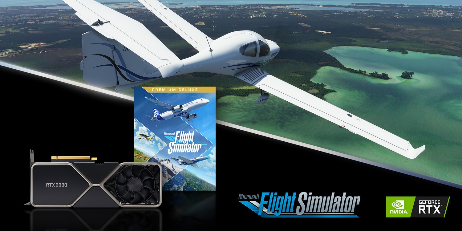 NVIDIA Doppelte Performance im Microsoft Flight Simulator bei Upgrade