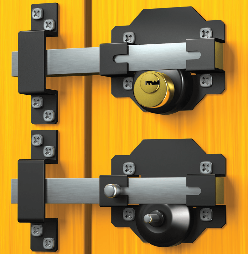 External Long Throw Rim Lock Hartwells Fencing