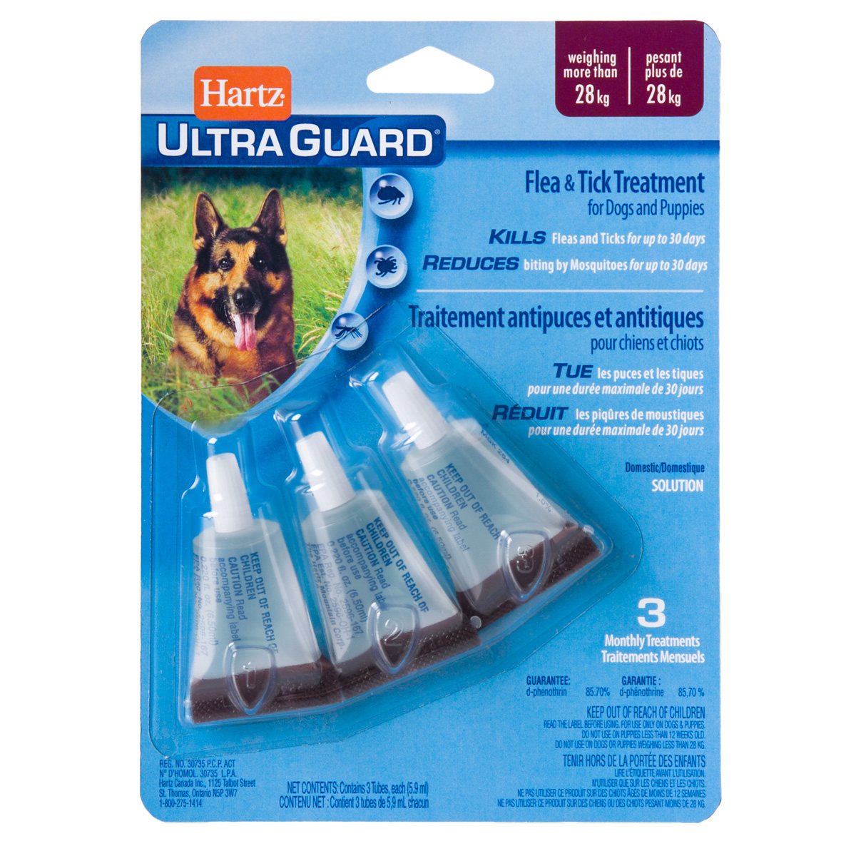 Hartz® UltraGuard® Flea and Tick Treatment for Dogs and Puppies greater