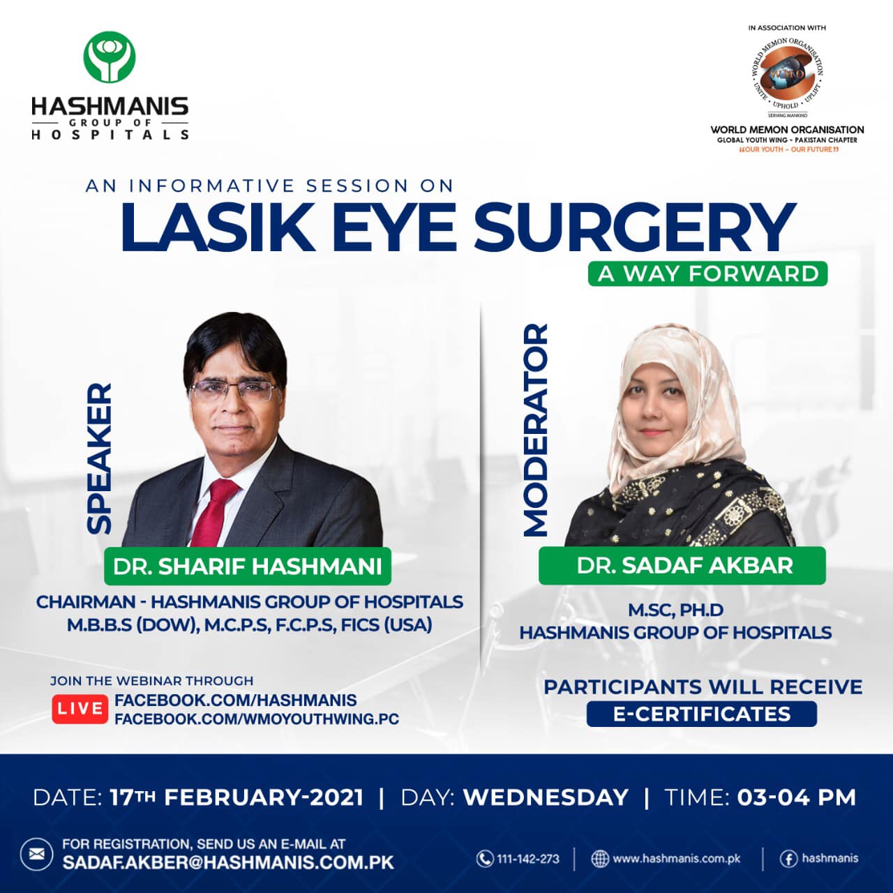 Lasik Eye Surgery Hashmanis Group of Hospital