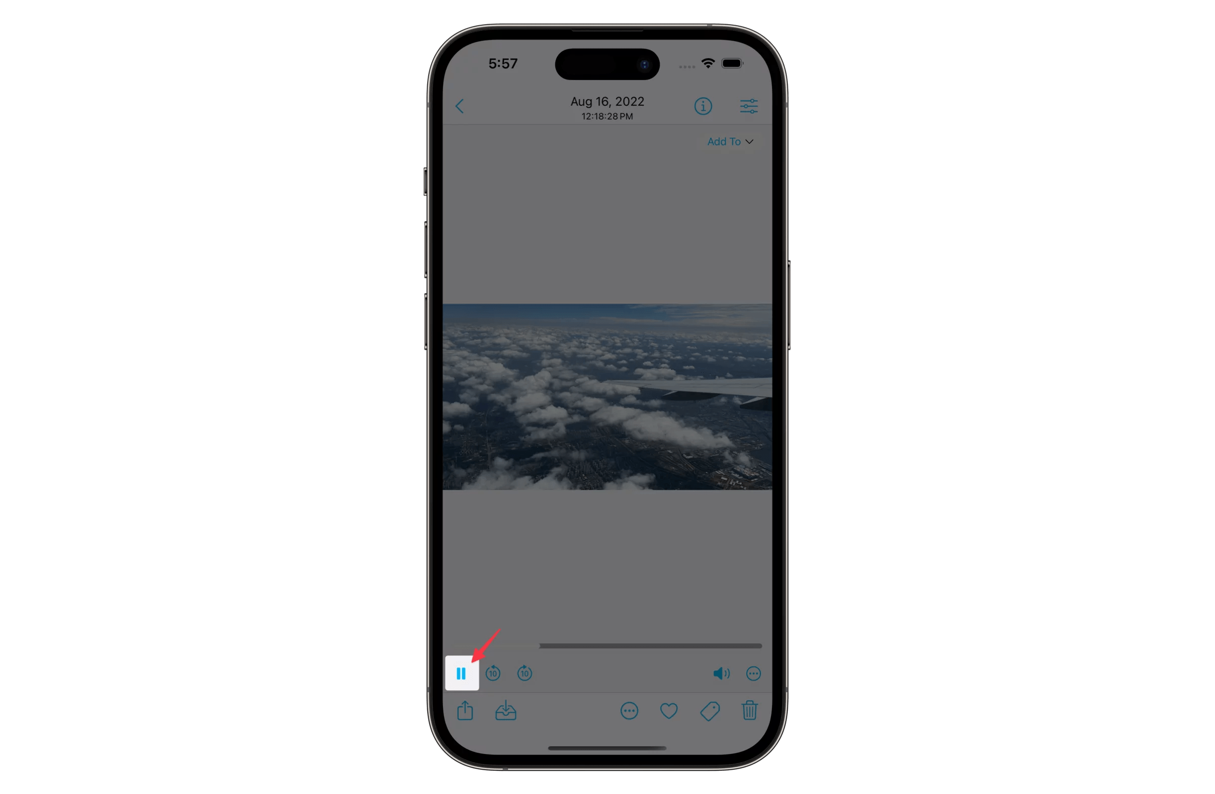 How to extract an image from a video on iPhone/iPad HashPhotos