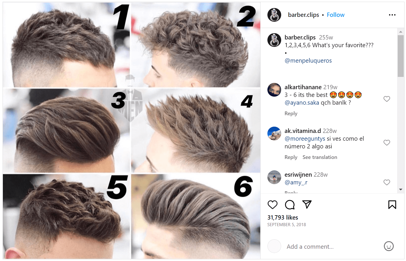 Barber Hashtags (to copy and paste) on Instagram & TikTok