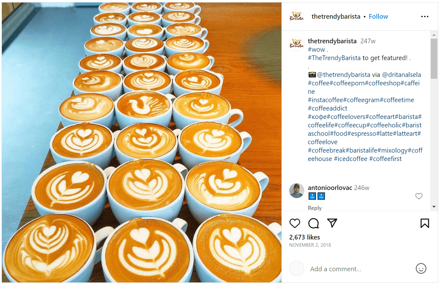 Coffee Hashtags (to copy and paste) on Instagram that actually make