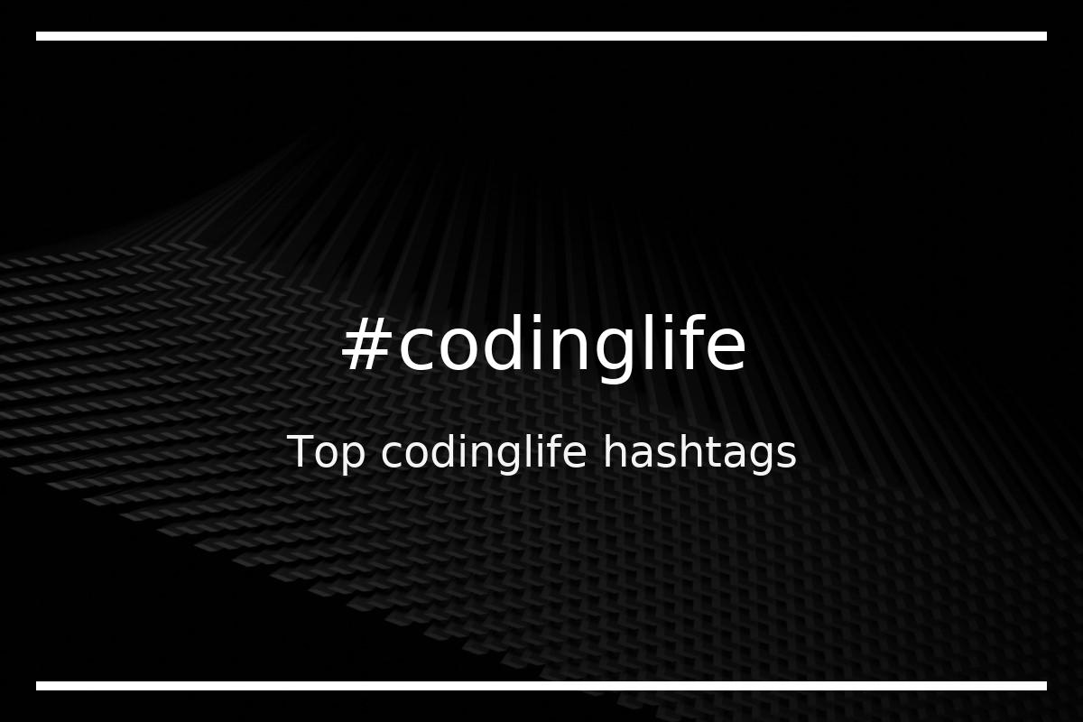 Top 100 coding hashtags (coding)