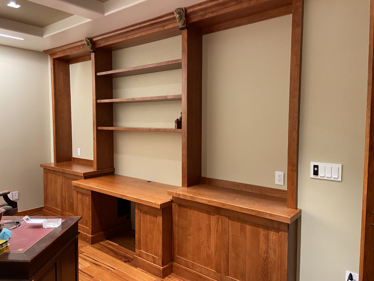 Custom Wall Units Haskell in Durham, NC