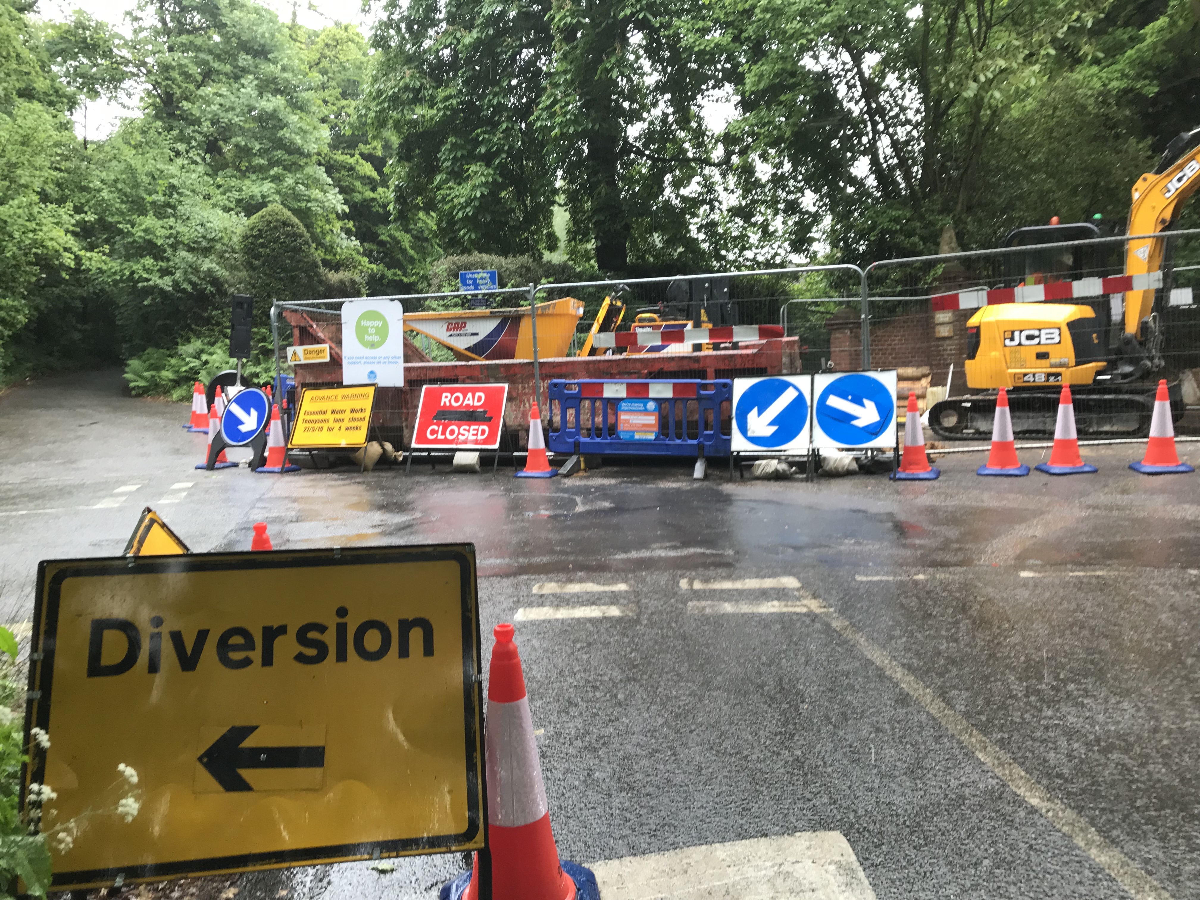 Update about Tennyson’s Lane Closure for Thames Water repair