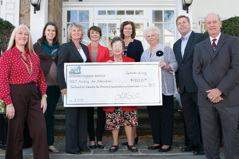 222,222 Donation Headed To Local Groups From Hatboro Federal Savings