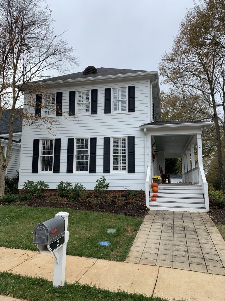 Exterior Siding on a Beautiful Greenville Home Hatch Homes