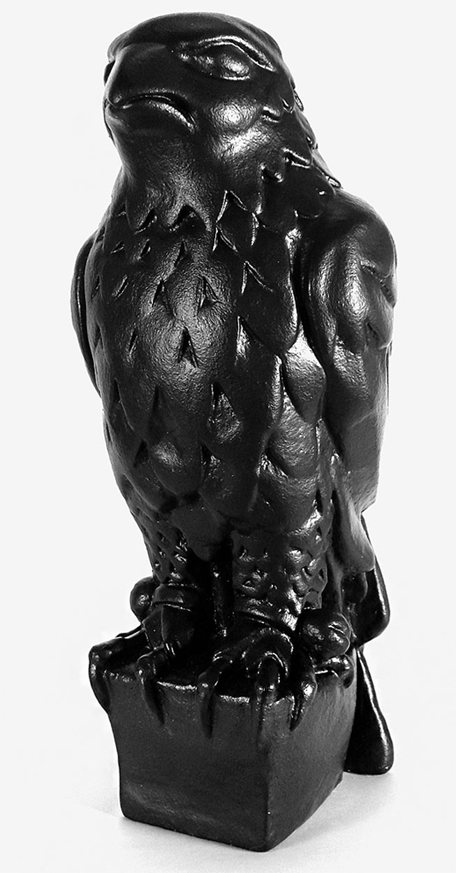Product Detail 1941 Maltese Falcon Statue cast in Black Resin, MALTESE