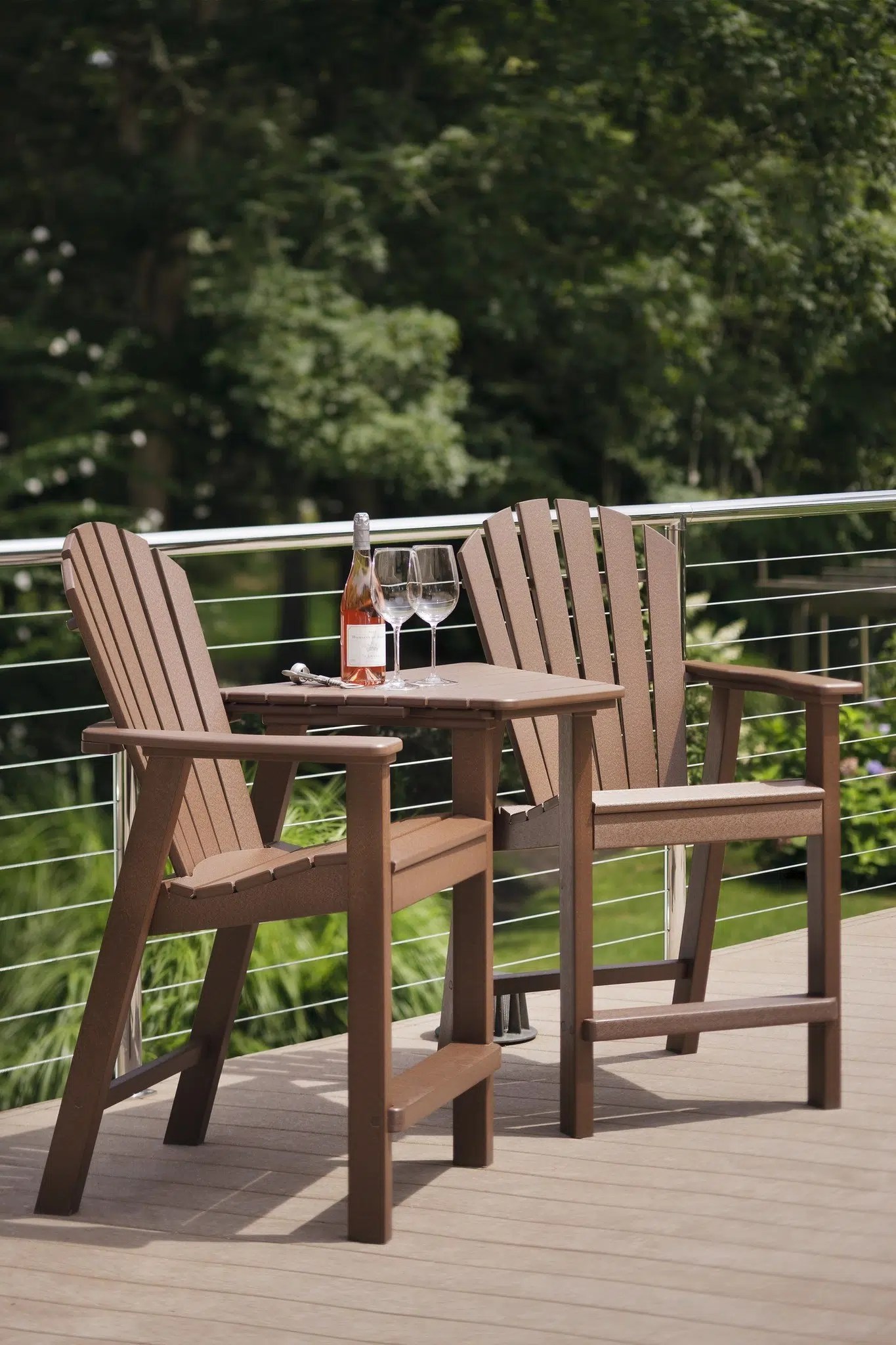 Adirondack Shellback Balcony Chair Hauser's Patio