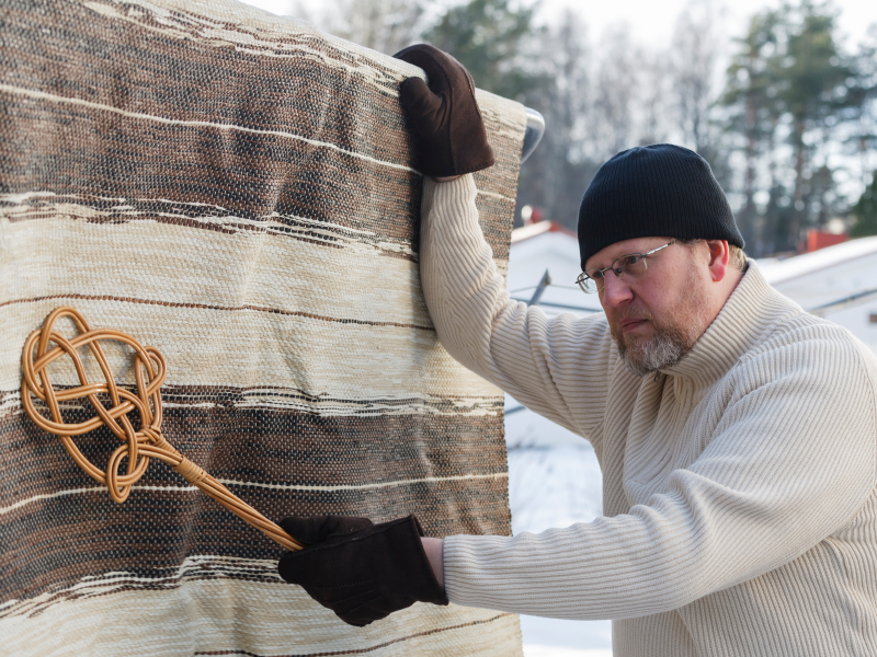 Teppich klopfen » So reinigen Sie ihn richtig