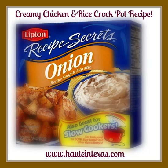 Creamy Chicken And Rice Recipe Haute In Texas