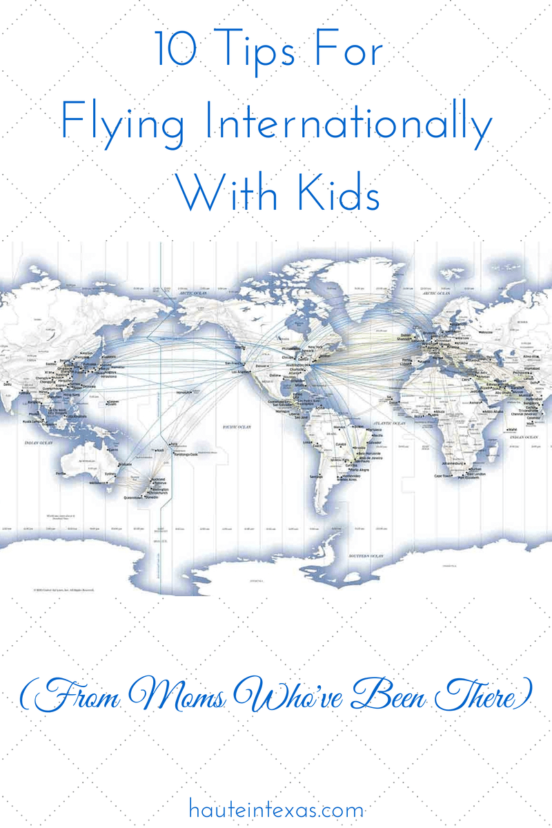 Tips for Flying Internationally With Kids