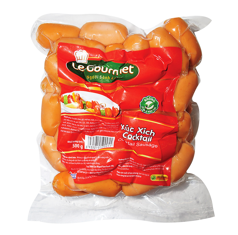 Xúc Xích Cocktail Le Gourmet 500g Cocktail Sausage HavaMall Siêu