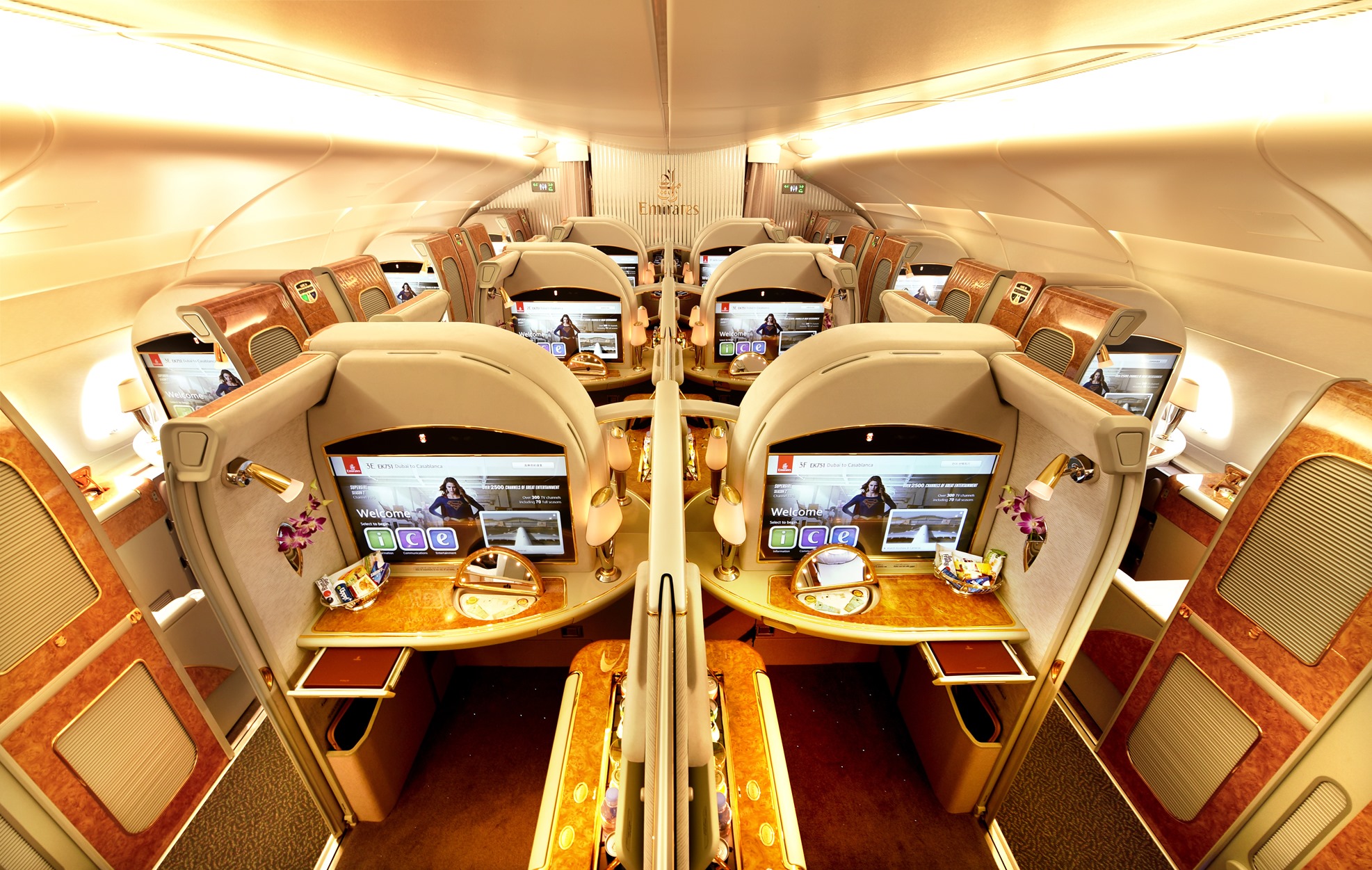 Have you been on the Emirates A380? Havayolu 101