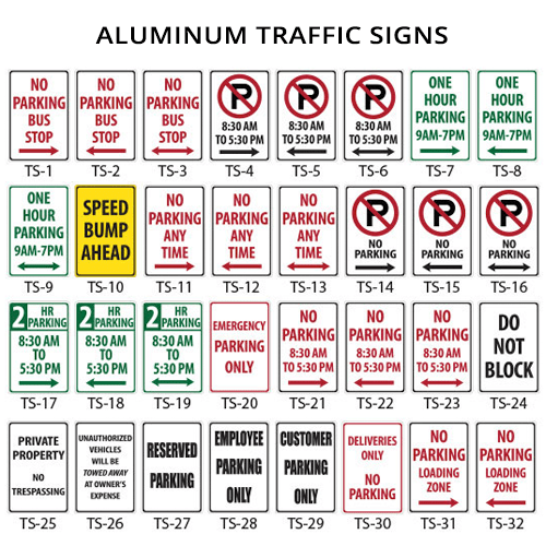 Aluminum Traffic Signs