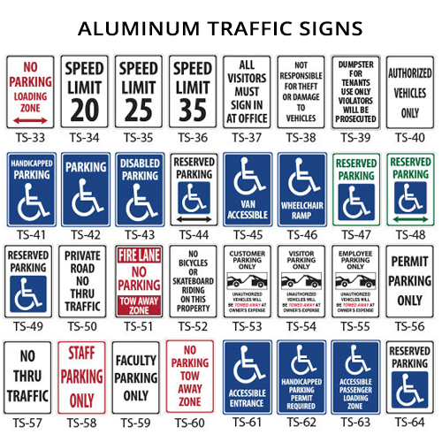 Aluminum Traffic Signs