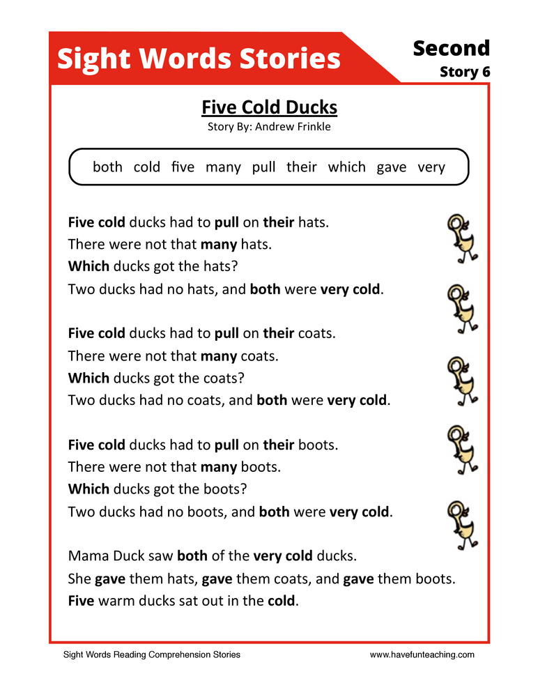 English Worksheets