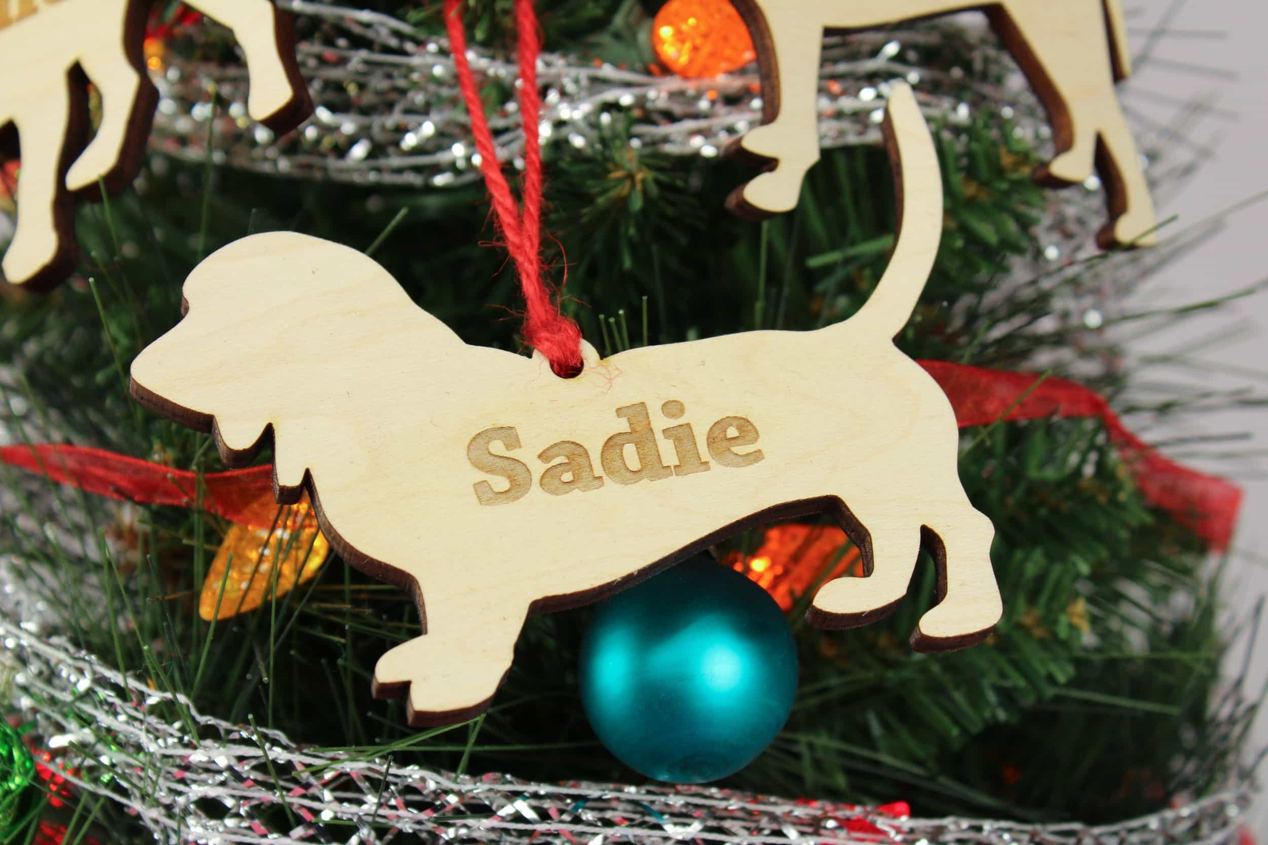 Custom Dog Ornament Custom Wooden Ornaments Havoly