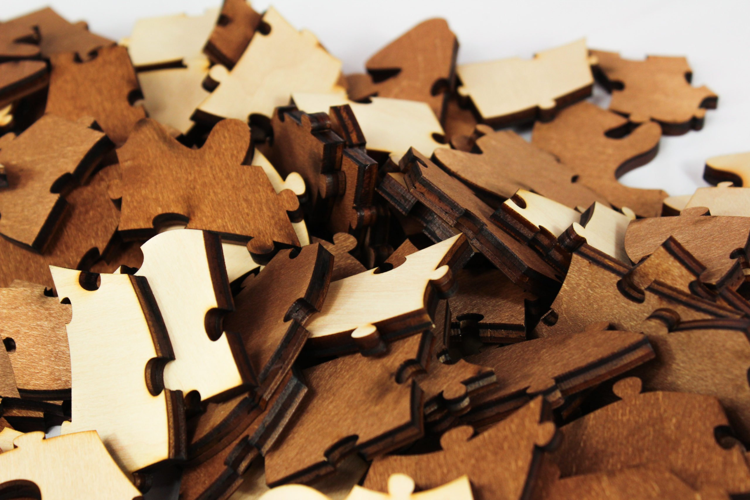 Replacement Wooden Puzzle Pieces For Havoly's Puzzles