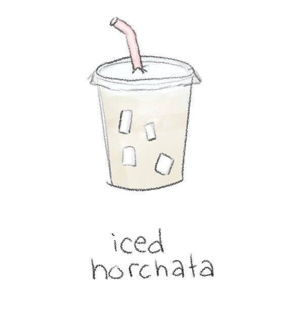 Hot Spiced Horchata Latte A DoodleIllustrated Recipe Hawk Hill