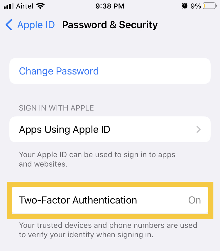 How To Set Up TwoFactor Authentication In iCloud Keychain