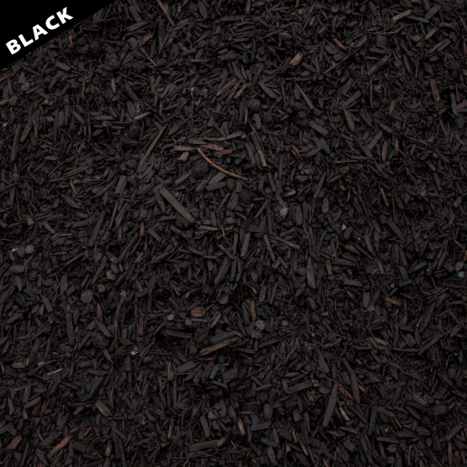 Bulk Colorized Black Mulch Hawkins Landscape Supply