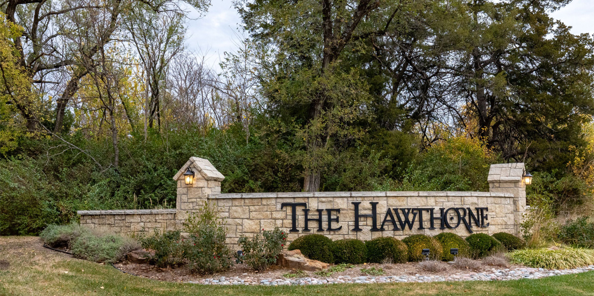Hawthorne. A residential community in Wichita, Kansas