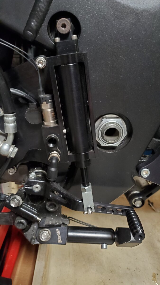 Automotive DynoTune air shifter mount dragbike air shifter bracket