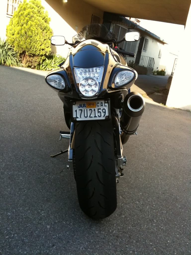 My integrated LED Tail Light (Clear type) Gen 2 Busa Information