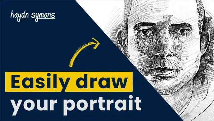 How To Create A Self Portrait Drawing: Step-By-Step Tutorial