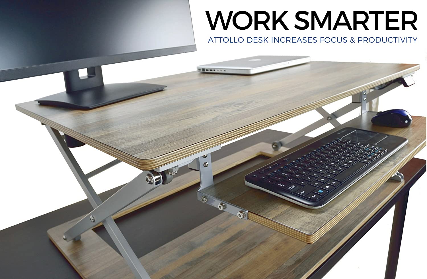 Electric Height Adjustable Computer Desk Hayehwatha