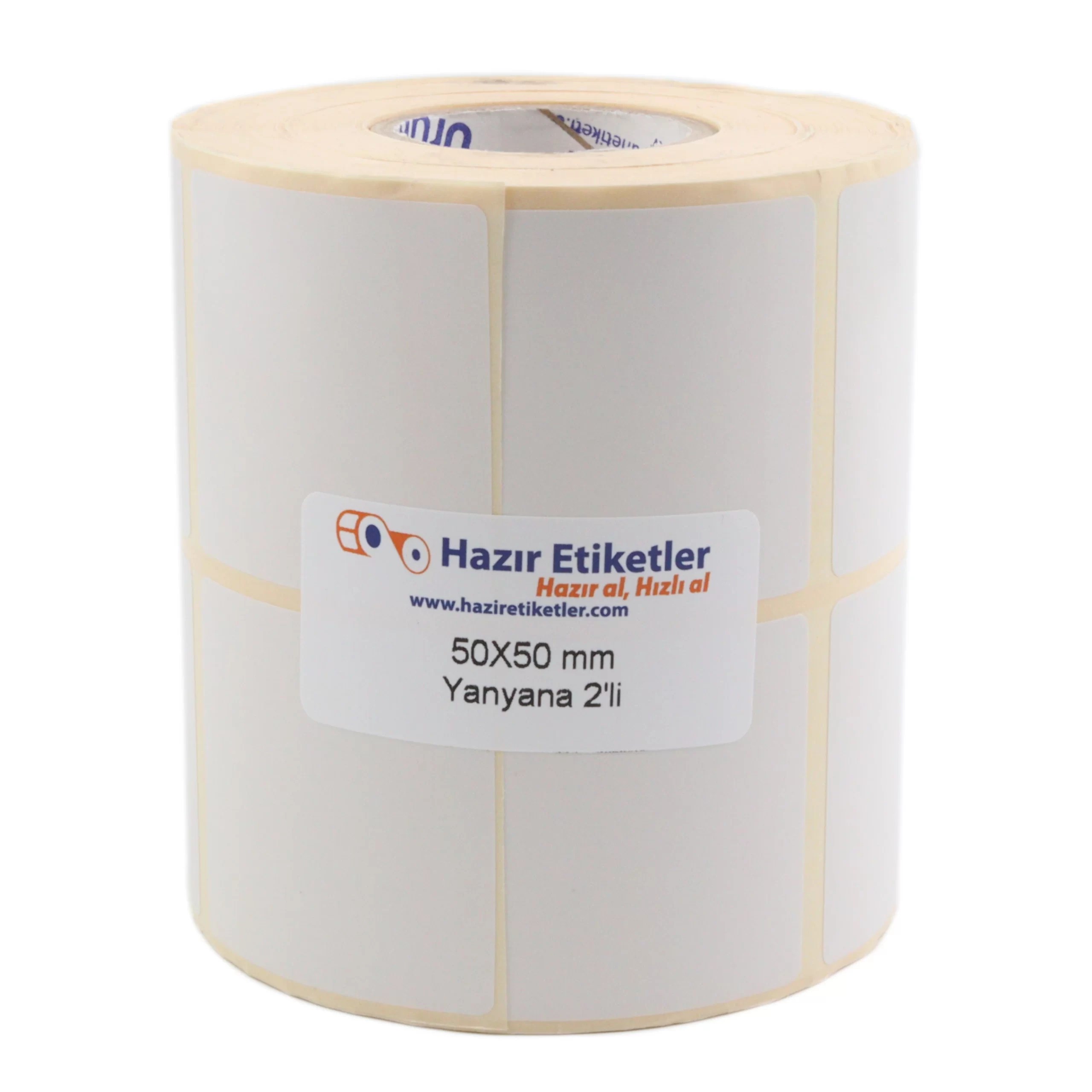 Eko Termal Rulo Etiket 50mm X 50mm 1000 Adet Hazır Etiketler