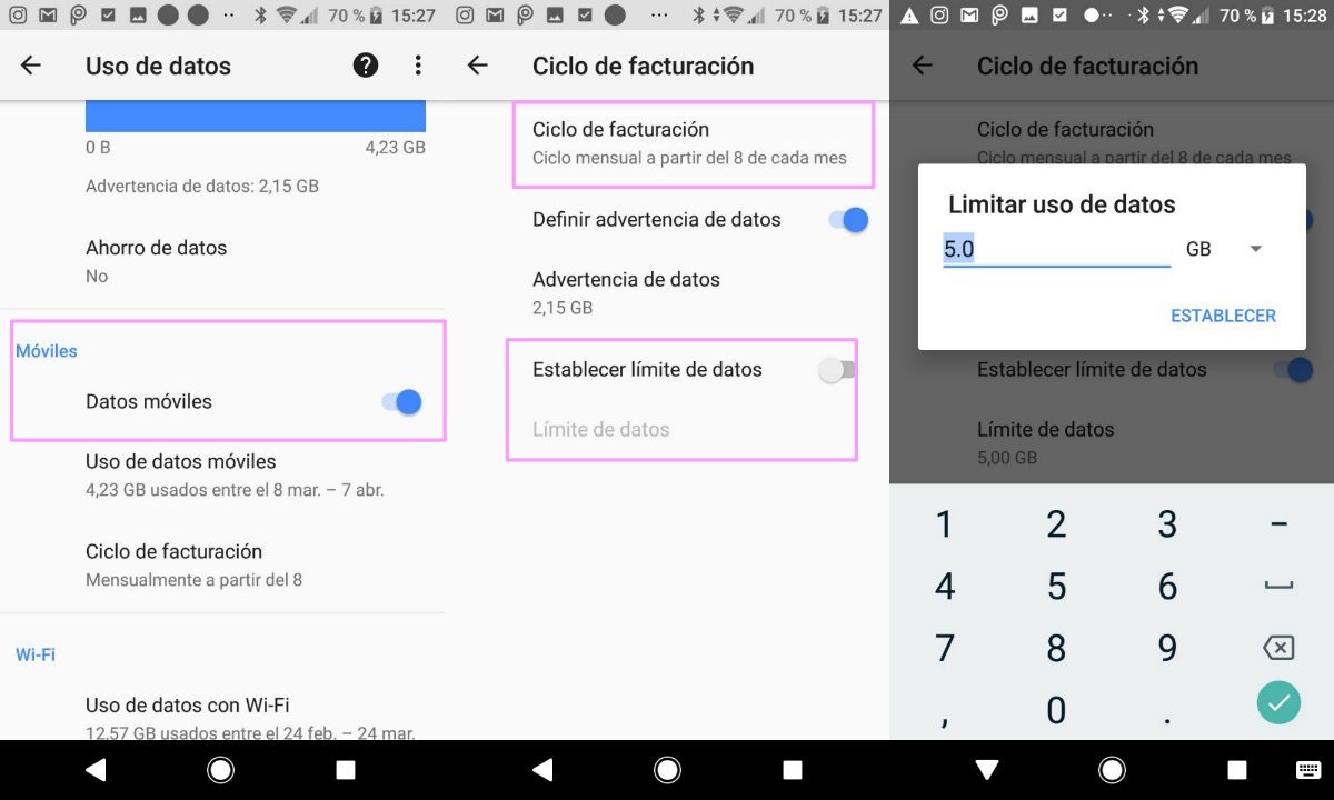 Consejos para no quedarte sin datos en el móvil HazloDigital