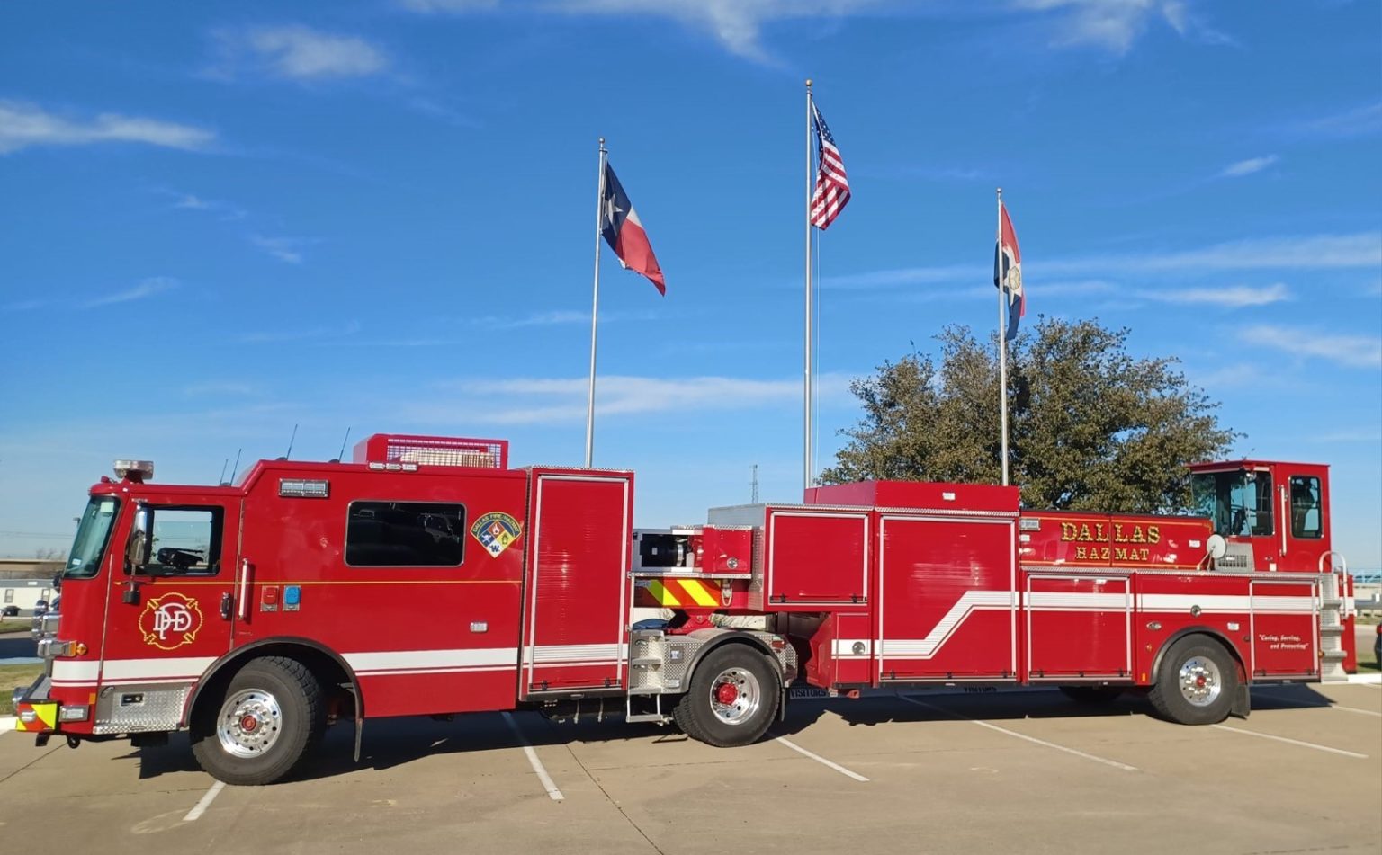 Dallas Fire Department Hazmat Tiller 3 Hazmat HQ