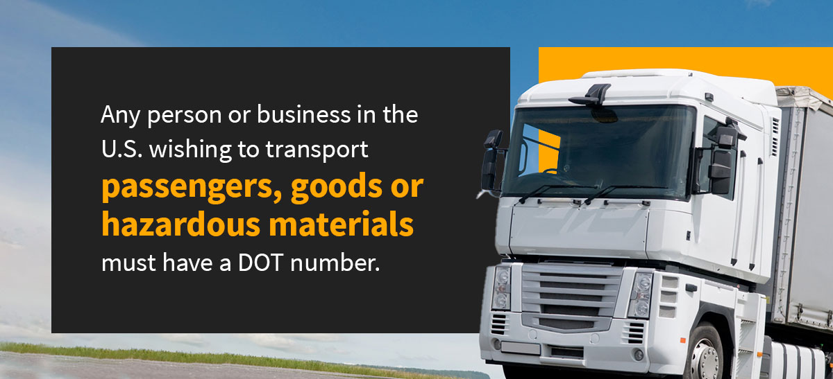 How to Get a DOT Number Hazmat School