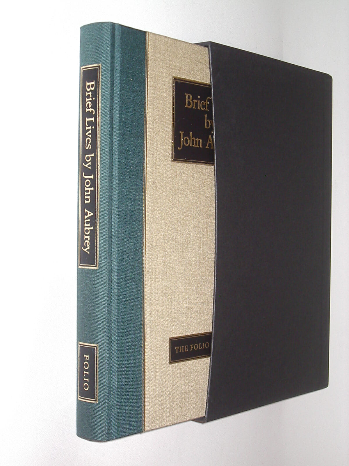 Brief Lives by John Aubrey Folio Society 1994 HC Books