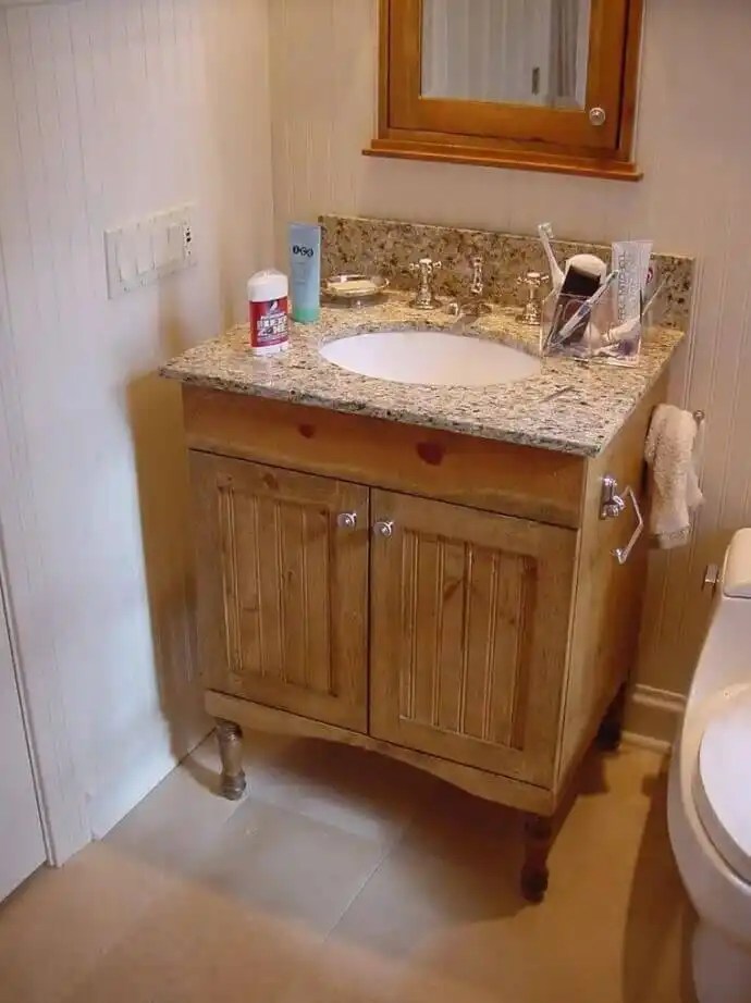 Pine Bathroom Vanity Matttroy