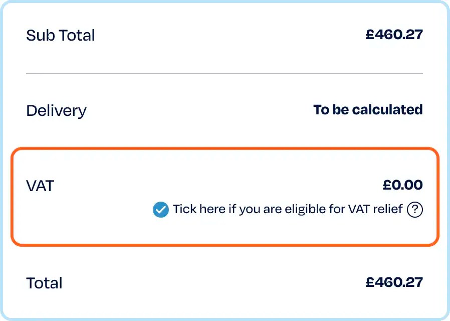 VAT Exempt Purchases HCE Medical Supplies