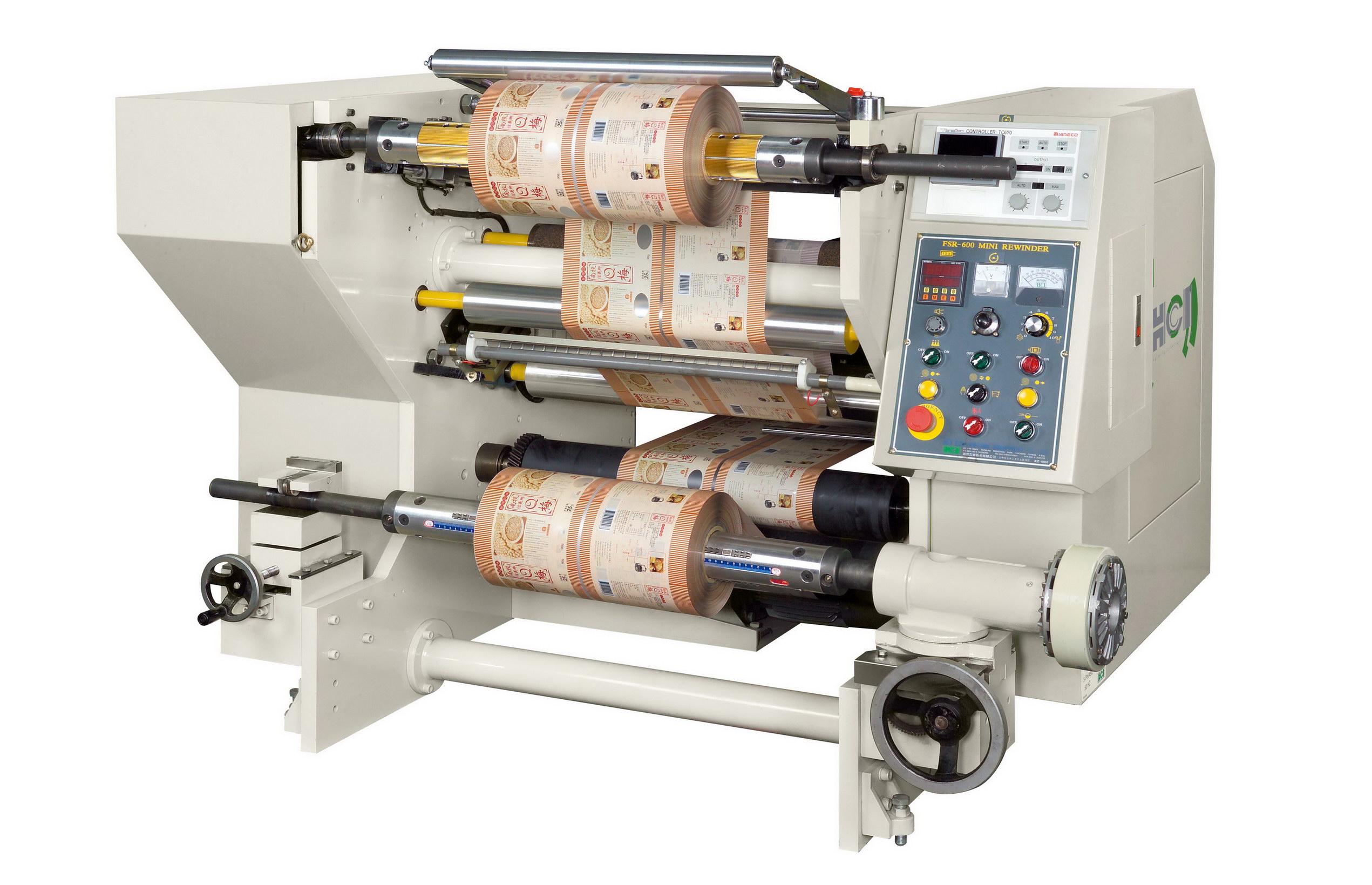 Rewinding Machine(FSR800) HCI Converting Equipment Co., Ltd.
